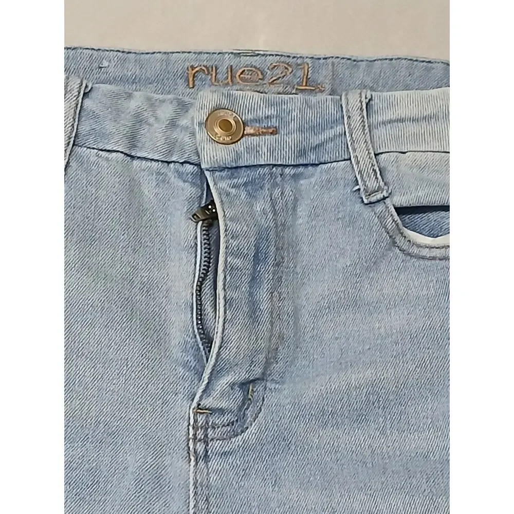 Rue21 (8) Curvy Rugged Super High Rise Ankle Jegging Jeans - Picture 11 of 11